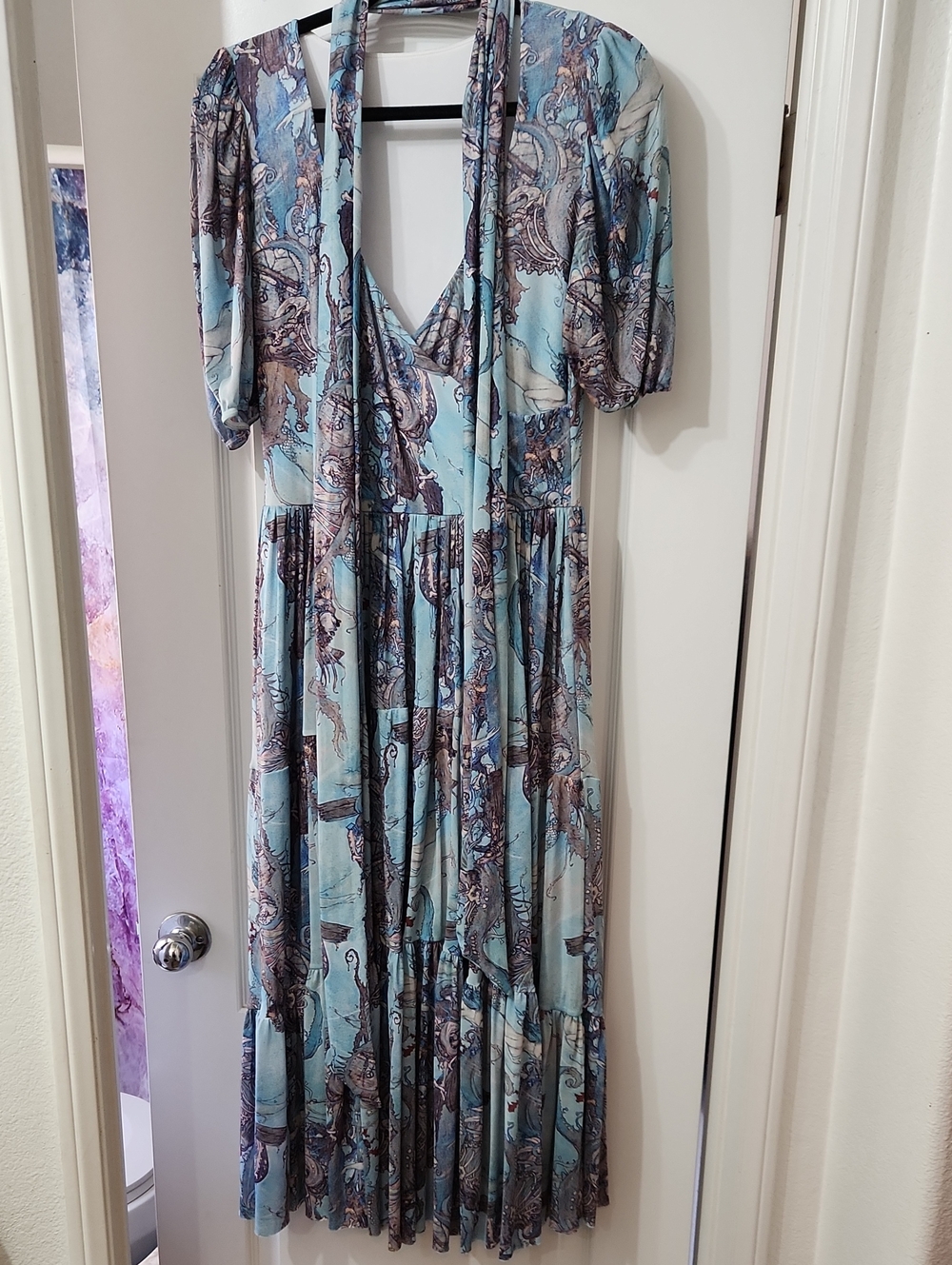 Blackmilk Sea Witch Wrap Midaxi Dress